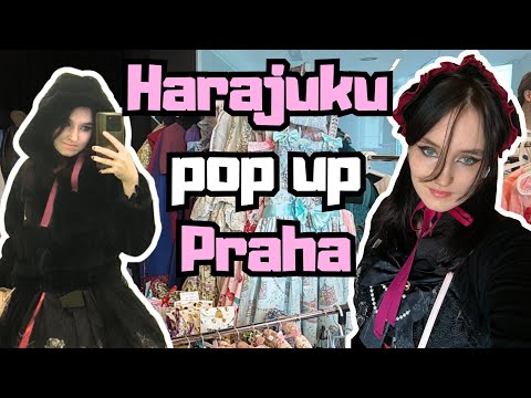 VLOG Z HARAJUKU pop-up v PRAZE!! | Lolita, Ouji, gothic..