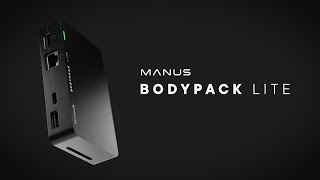MANUS Bodypack Lite — The Best Hand Data at Any Range