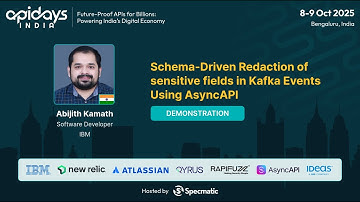 Schemagestuurde redactie van gevoelige velden in Kafka Events met behulp van AsyncAPI door Abijit...