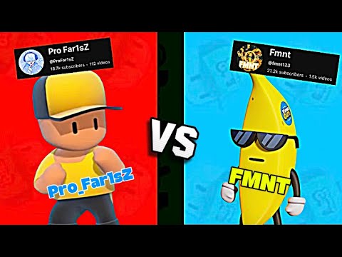 @ProFar1sZ VS @fmnt123 || 4K 60FPS || #video #stumbleguys #viral #fyp