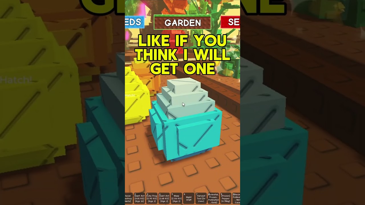 opening a rare summer egg in grow a garden