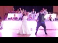 Bride and Brother Dance Routine at Wedding Reception