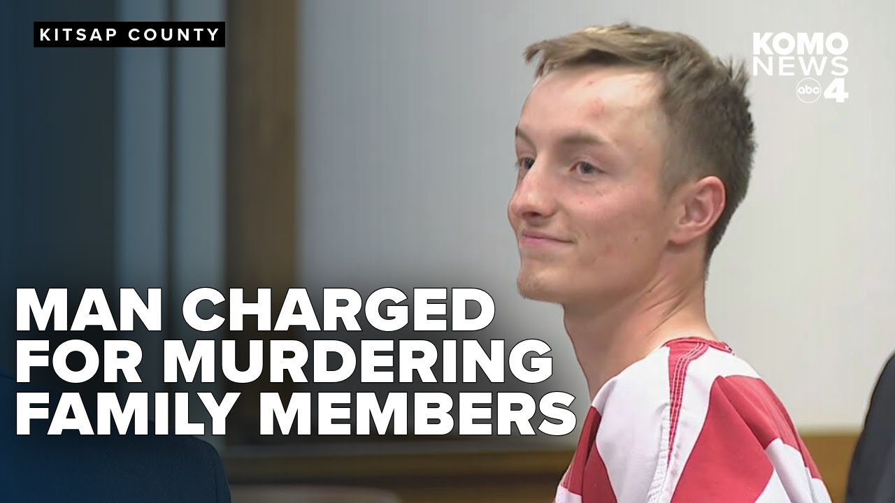Man charged for murder of 2 teenage family members near Poulsbo - YouTube