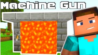 How to make a machine gun in Minecraft #01 #machinegun #gun screenshot 5