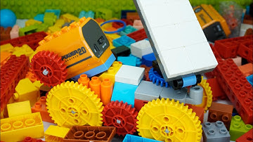 Satisfying Building Blocks Science ASMR How To Make Radar Truck