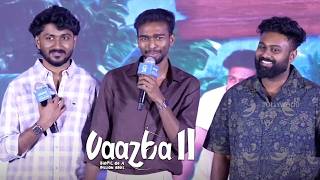 Vaazha 2 Boys Hashir, Vinay Alan Speech Vaazha 2 Pre Release Event Vipin Das Savin Sa
