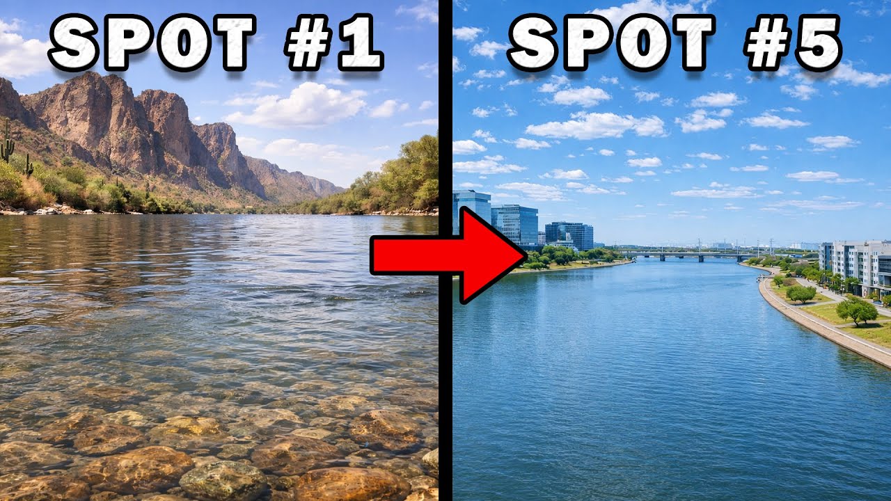 Every Time I Catch A Fish The Spot Gets MORE URBAN...