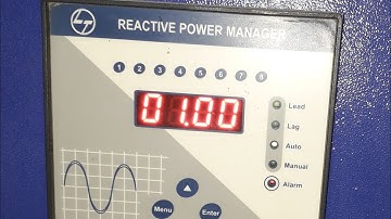 L&T POWER FACTOR CONTROL RELAY  C.T AND KVAR PROGRAMING UPLOAD.