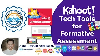 Kahoot Tech Tools for Formative Assessment