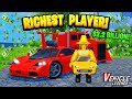 The richest player in roblox vehicle legends