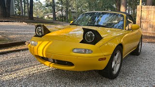 Cruising in my Miata on a Mountain!