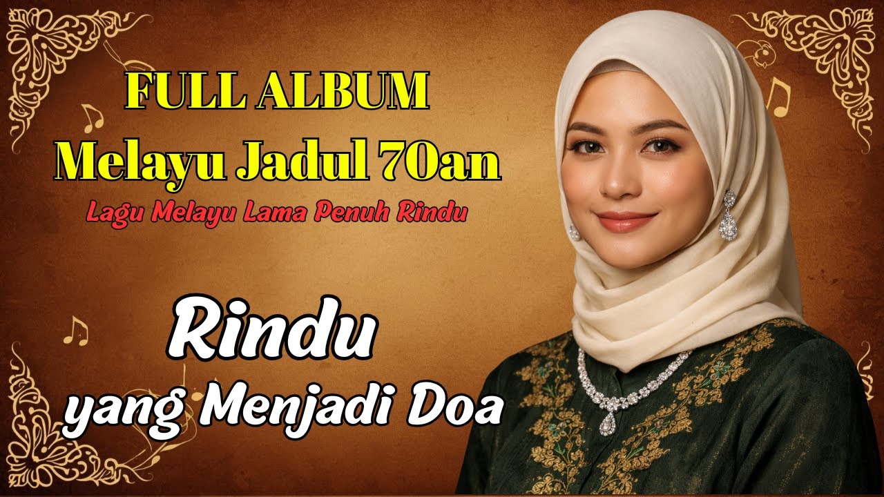 Lagu Melayu Jadul 70an Penuh Rindu & Doa | Album Lawas Menyentuh Hati