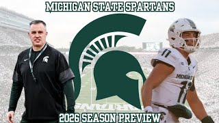 Michigan State Spartans 2026 Season Preview and Predictions | Preview Season 2026