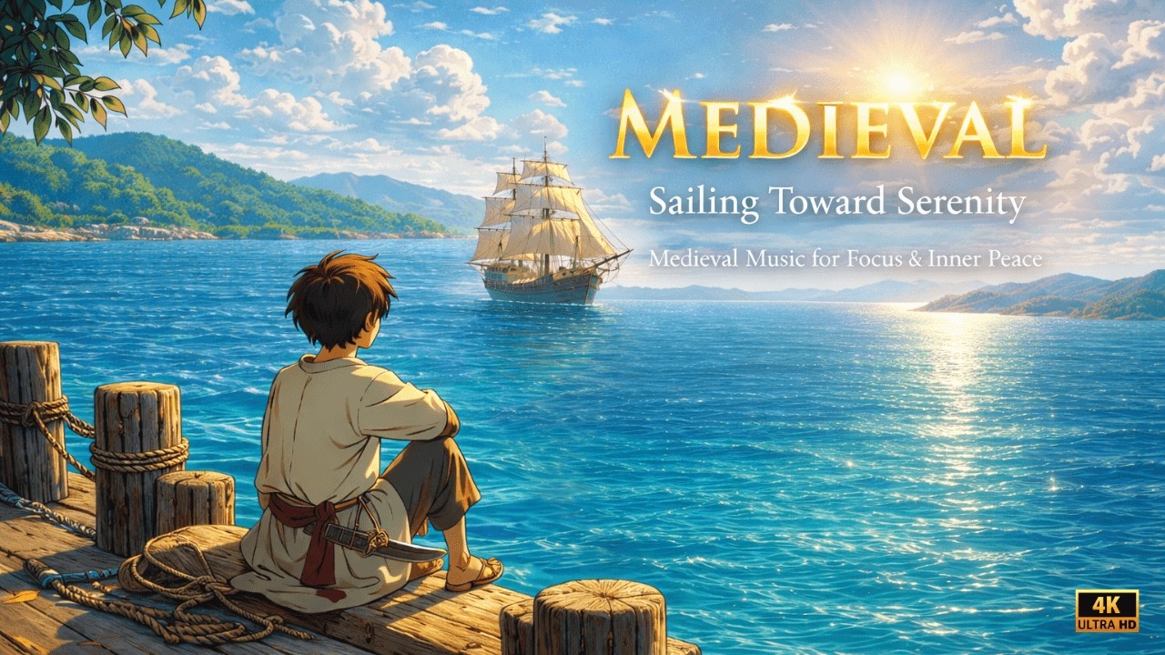 Sailing Toward Serenity | Medieval Music for Focus & Inner Peace