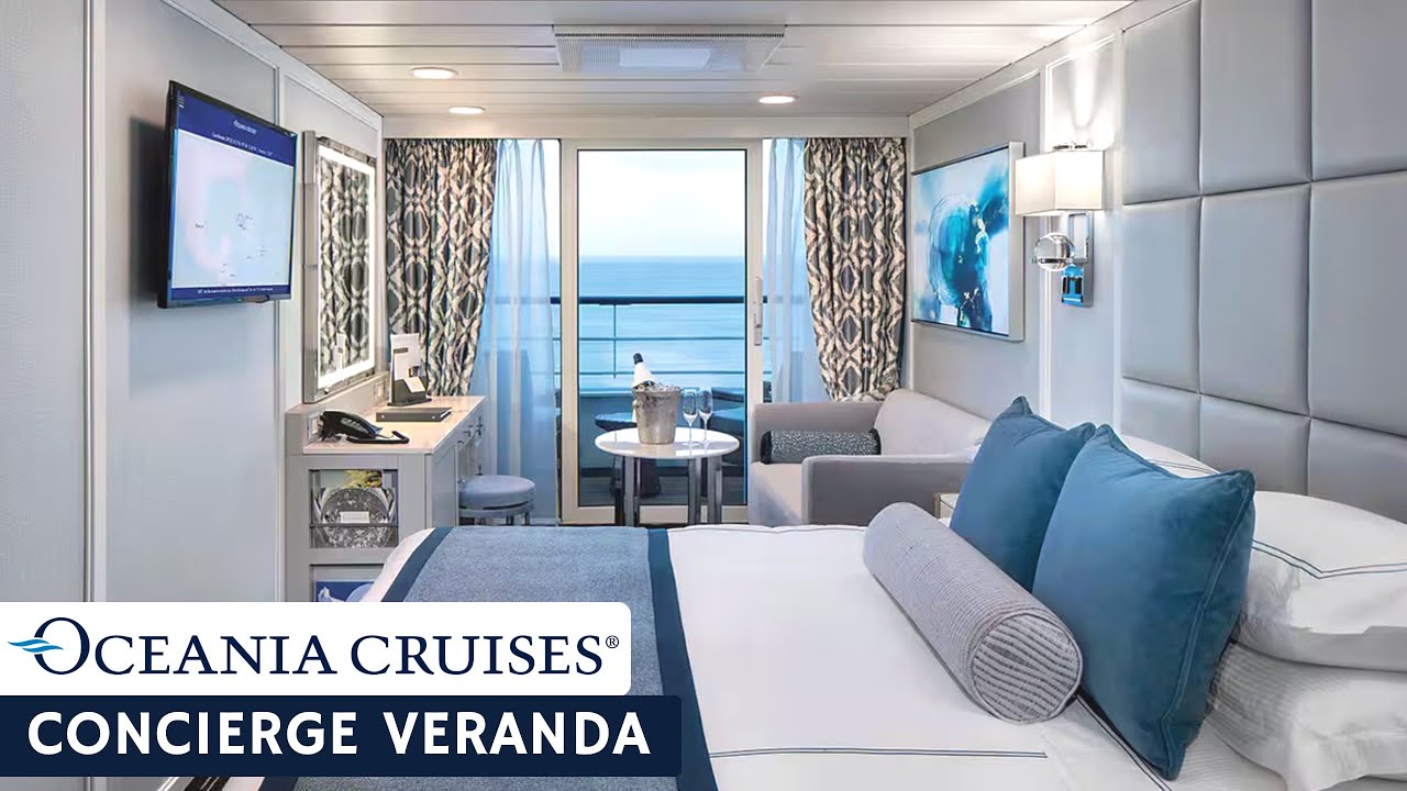 Oceania Nautica | Concierge Veranda Stateroom Full Walkthrough Tour & Review | 4K