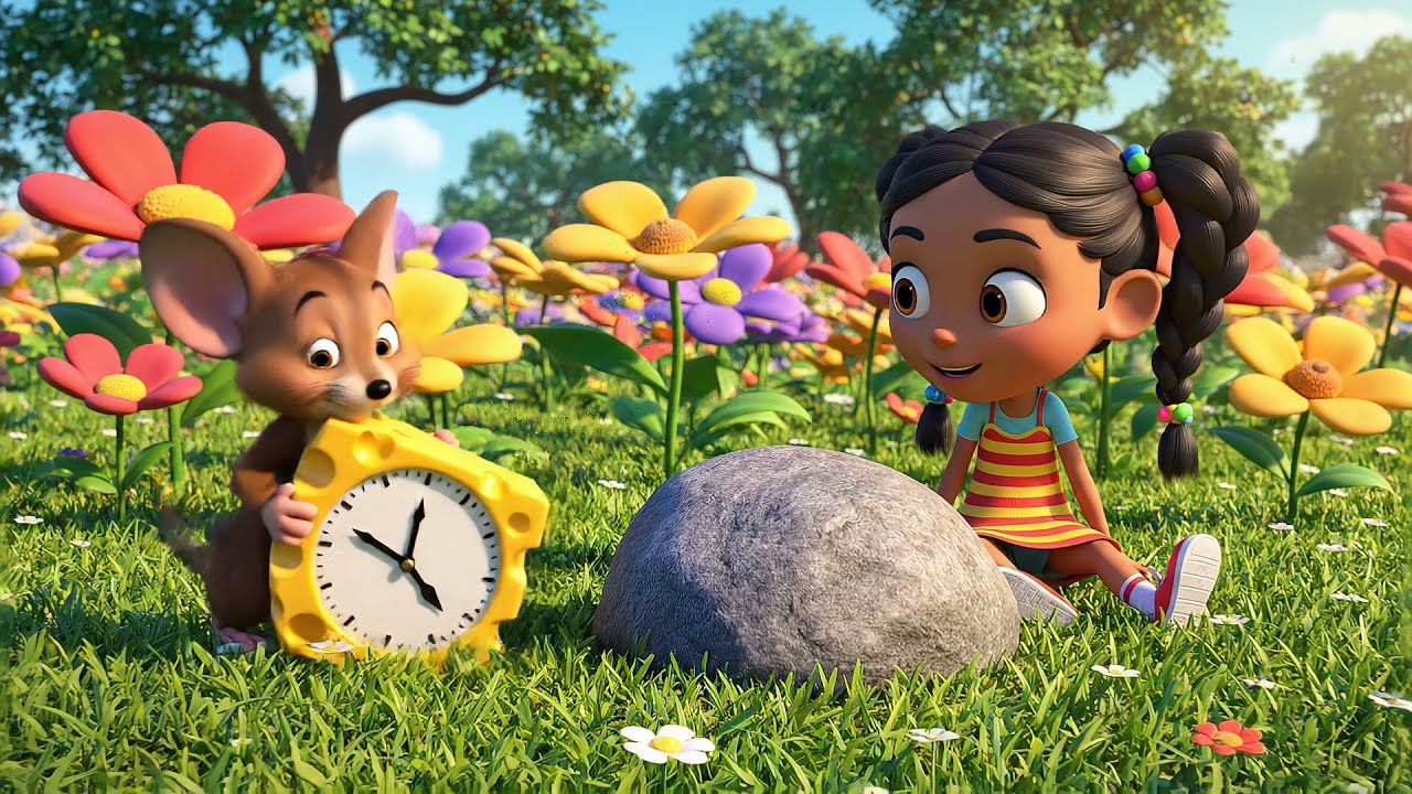 Tom and Jerry Tiny Mouse Hid the Cheese Cube | Nursery Rhymes for Kids & Baby Songs