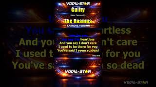 Guilty - The Rasmus KARAOKE #instrumental #karaoke #karaokeversion