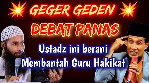 Geger didalam majelis 💥 debat panas ustadz ini membantah Gus Mukhlason