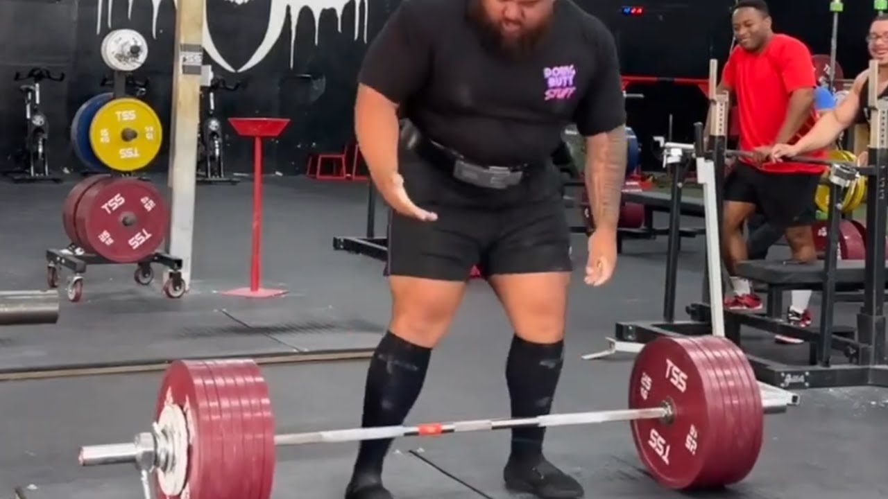 Even The Strongest Powerlifter in History Has Bad Days YouTube