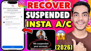 How To Recover Suspended Instagram Account 2026| Recover Instagram Disable Account| Recover Insta Id