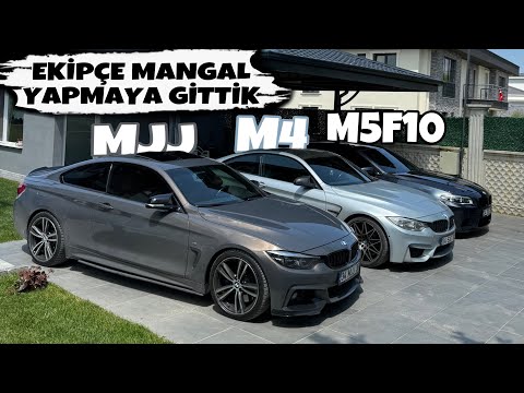 MAJORKA EKİBİYLE GAZLAYARAK MANGAL YAPMAYA GİTTİK | MJJ, M4, ,M5 , Taycan Turbo s