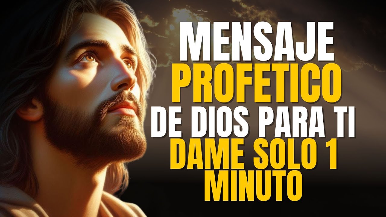 MENSAJE PROFÉTICO URGENTE DE DIOS PARA TI - No es casualidad que estés ...