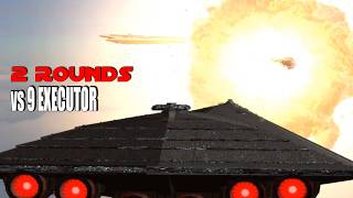 9 Executor Star Destroyer vs Eclipse | 2 Battles in One – Empire at War