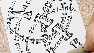 Drawing Zentangle – LACED