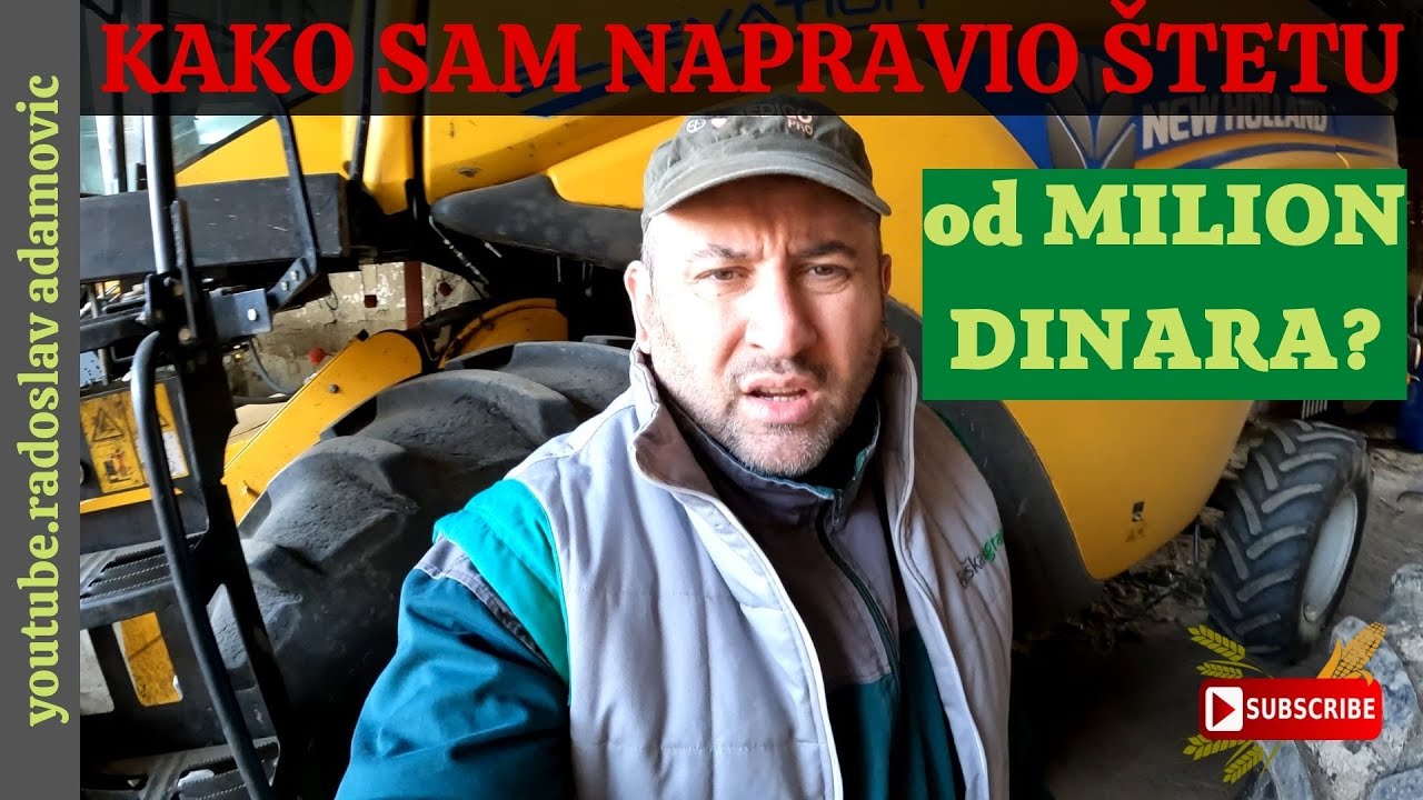 KAKO SAM NAPRAVIO ŠTETU OD MILION DINARA NA KOMBAJNU? ; HOW DID I DO 10000 $ DAMAGE TO THE COMBINE?