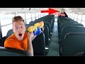 Nerf Battle vs The Hacker on Abandoned School Bus Project Zorgo must be stopped! Mystery spy mission