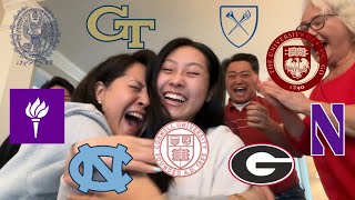 2024 COLLEGE DECISION REACTIONS (Uchicago, UGA, & more)