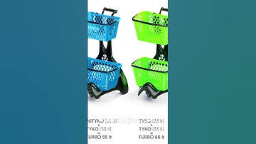 Panier et chariot super marché