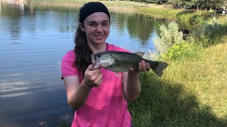 A Memorable Catch From the Campground Pond #shorts