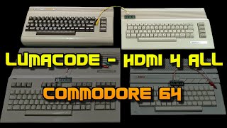 New C64 solderless HDMI mod - LumaCode VIC-II-dizer