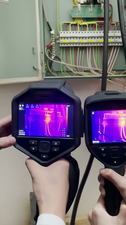 Fotric 348A vs Flir E75 Thermal Camera, Screen Display Color