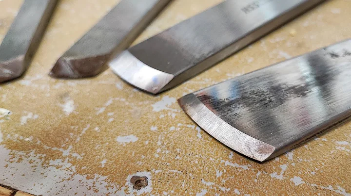 SKEW CHISEL __How to shape, sharpen and set it up PART 1
