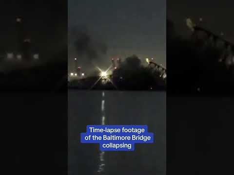 DETIK DETIK JEMBATAN BALTIMORE RUNTUH