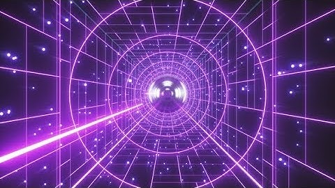 Abstract Retro Polygonal Laser Tunnel Flight Background | Motion Graphics - Videohive template