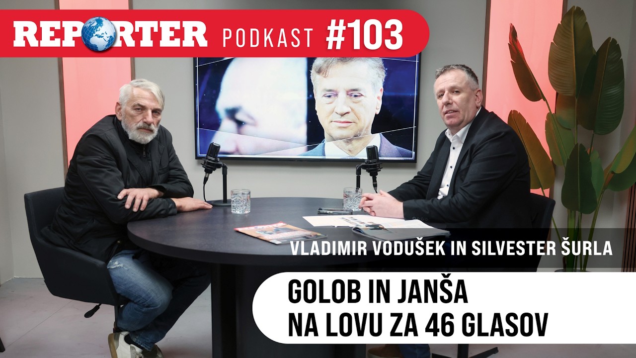 Golob in Janša na lovu za 46 glasov