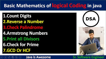 Basic Mathematics of logical Coding in java by javaisawesome