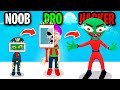 NOOB vs PRO vs HACKER In FIND THE ALIEN!? (ALL LEVELS!)