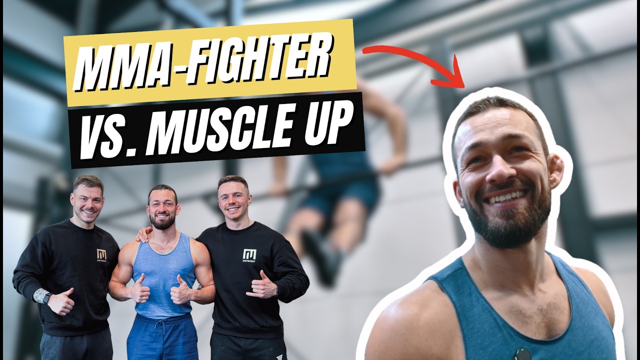 Wir zeigen einem MMA-Fighter den Muscle-Up – schafft er’s?