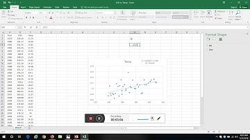 Linear Regression and Correlation