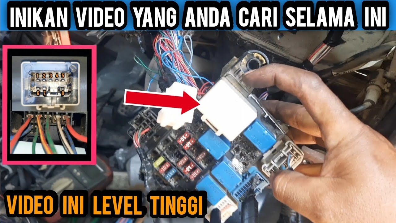 JALUR KABEL FLASHER RITING MOBIL GRAN MAX