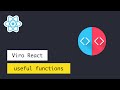 Viro React, useful functions #5
