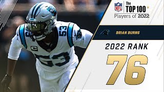 #76 Brian Burns (DE, Panthers) | Top 100 Players in 2022