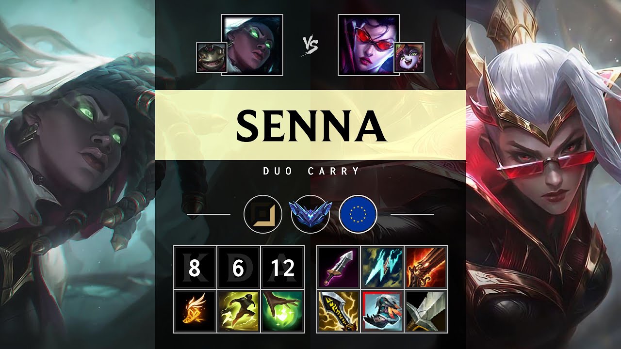 Senna ADC vs Vayne - EUW Diamond Patch 25.12