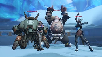 Overwatch 3v3 WITH RANDOM CHARACTERS!