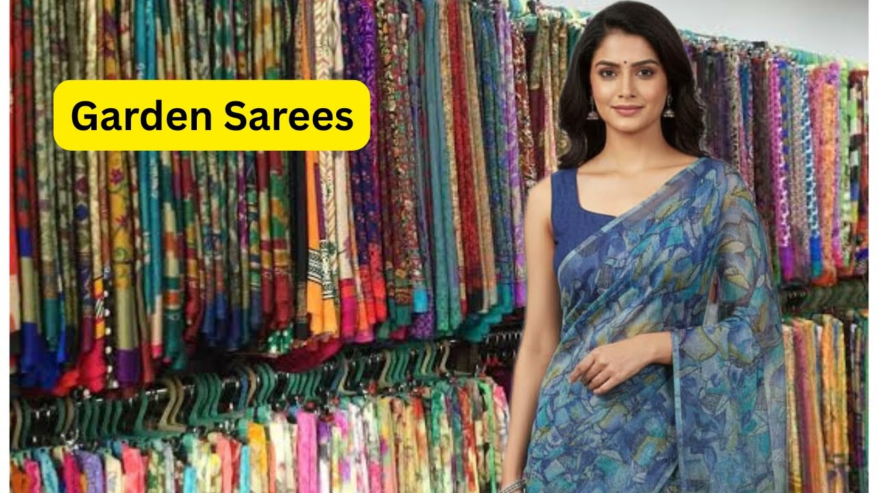Коллекция шифоновых сари Garden Global 