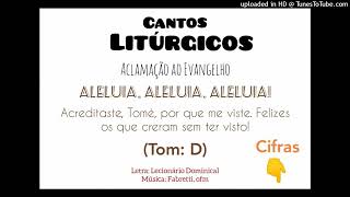 Vídeo de ALELUIA - ACREDITASTE TOMÉ POR QUE ME VISTE